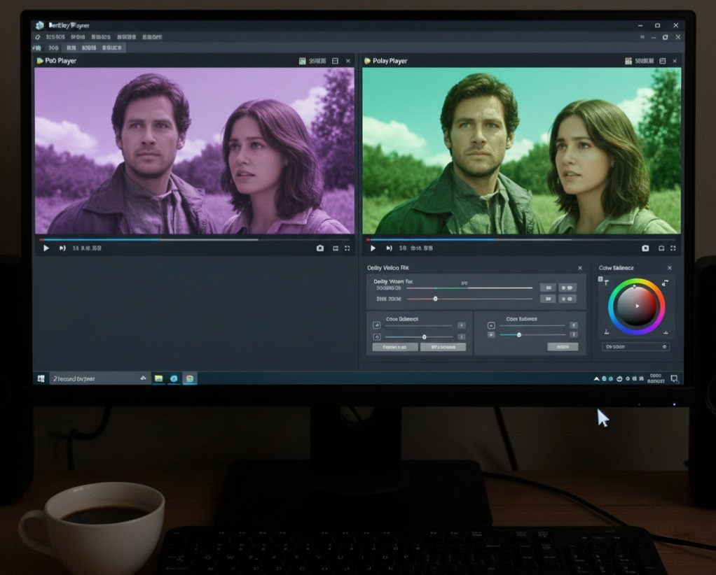 PotPlayer 杜比视界紫绿屏修复